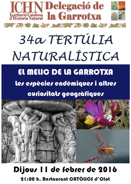 34a Tertúlia naturalística