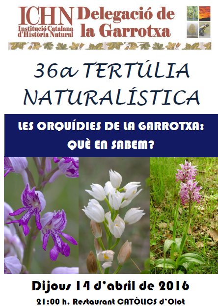 36a Tertúlia naturalística